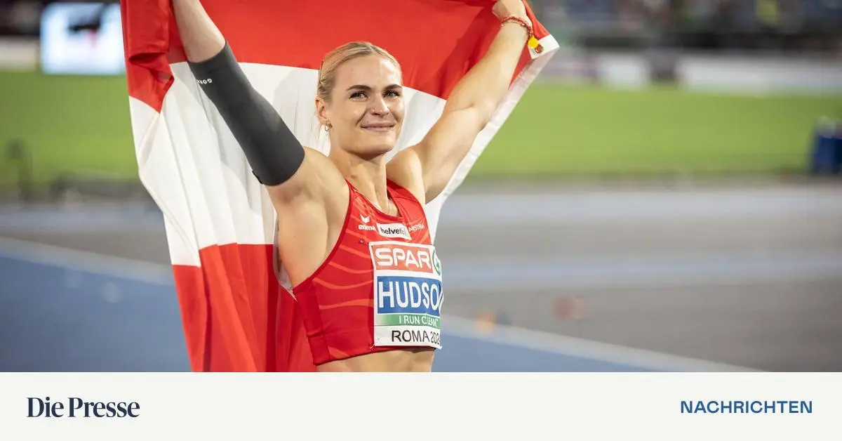 Sternstunde mit Gold in Rom für Speerwerferin Hudson